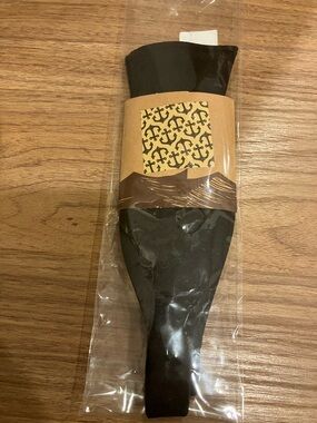 Classic Black Men's Tie - Solid Black Formal Tie